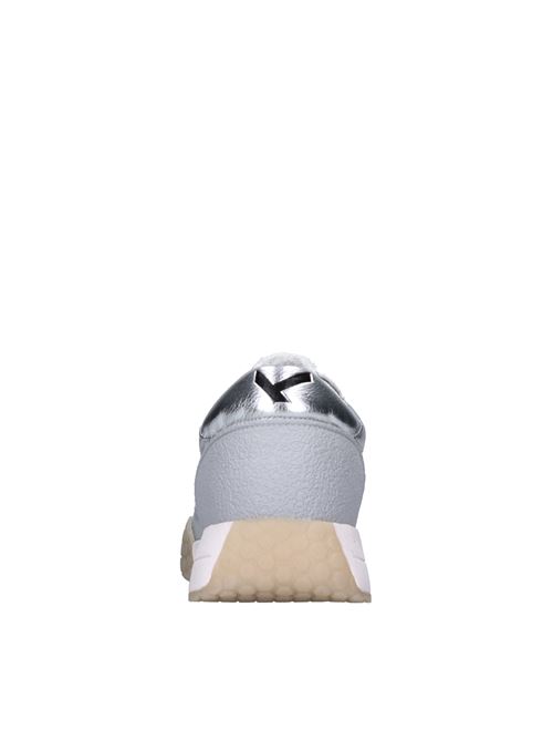 Sneakers in pelle ed ecopelle KEH NOO | S00KW9707ARGENTO